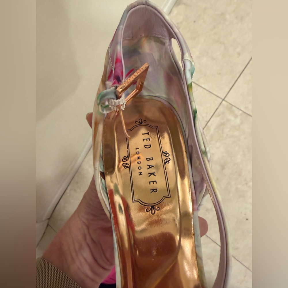 Ted Baker Multicolor Floral Heels called “Hanging Gardens” - Picture 11 of 11